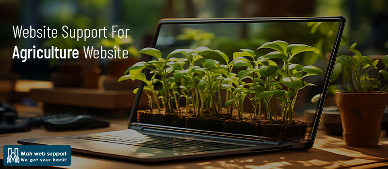 Website Support for Agriculture Website