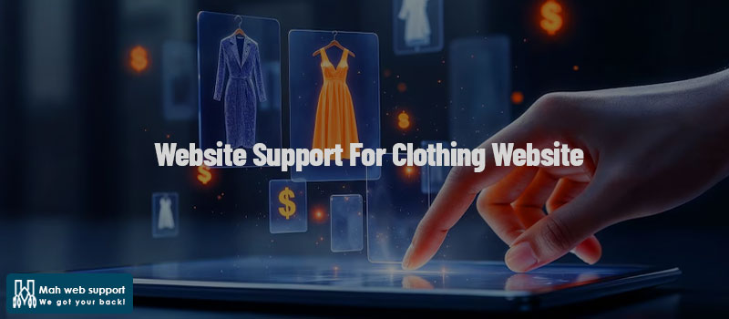 Clothing Website Support