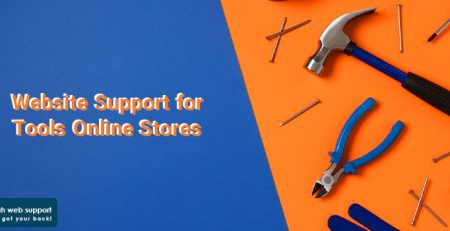 Website Support for Tools Online Stores
