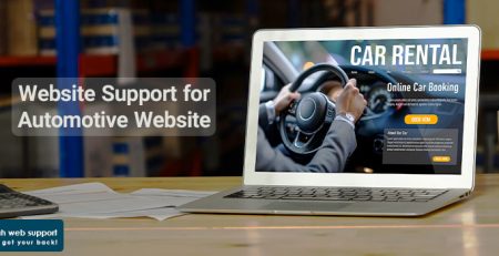 automotive website support